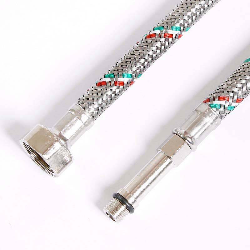 Гибкая подводка для смесителя Uni-Fitt 1/2 x M10 длинный штуцер 50 см 503S2805