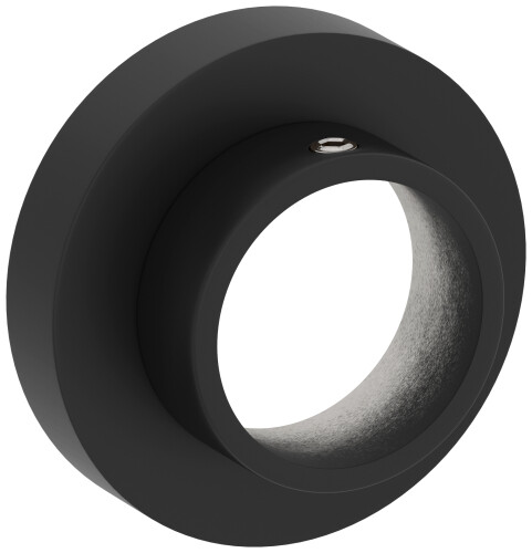 Накладка маскировочная, Сунержа, шгв 51-22-51, нержавеющая сталь, d 29, цвет-чёрный матовый