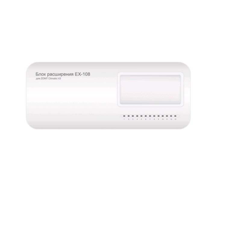 Блок расширения ZONT EX-108 для регулятора Climatic.V2 ML00007406
