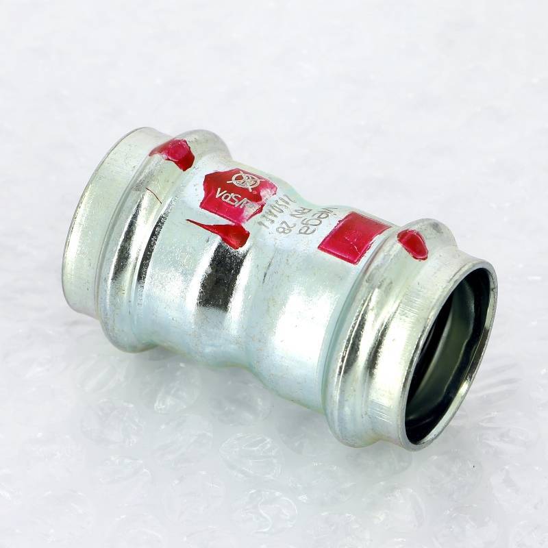 Муфта пресс Viega Prestabo 28 мм оцинкованная сталь 558017