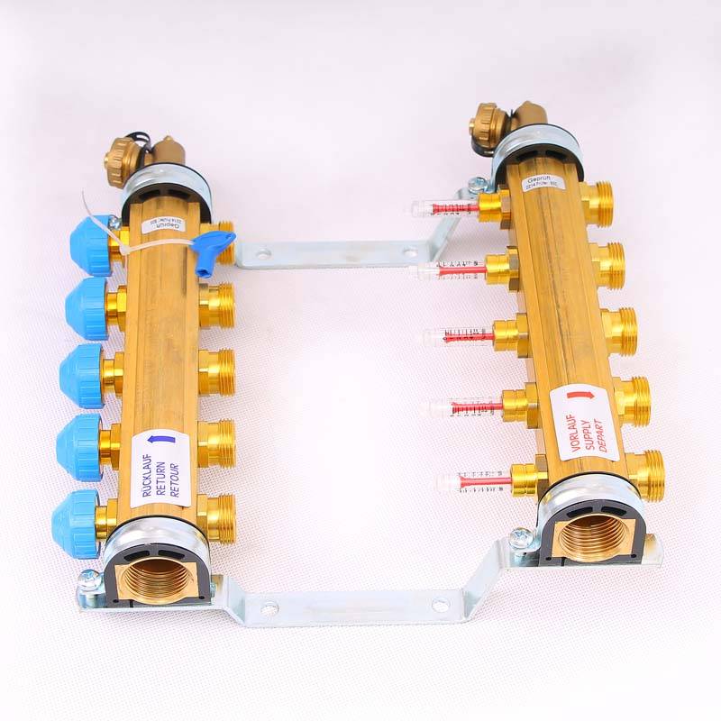 Коллекторная группа Watts HKV/T с расходомерами 1x3/4 EK 5 выходов 10004199