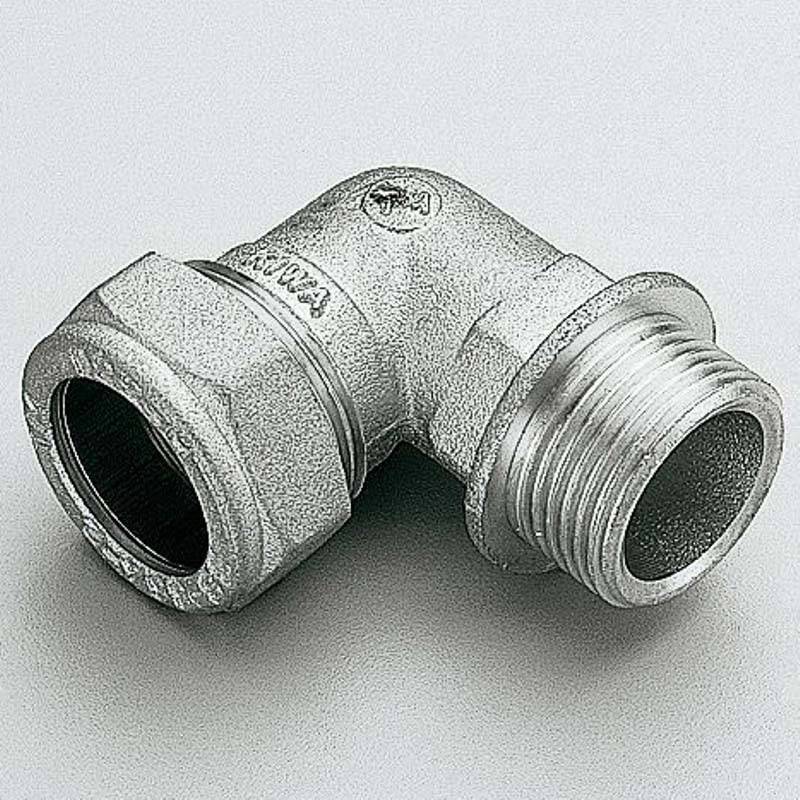 Угол обжимной никелированный Tiemme 18х1/2 наружная резьба 1100131