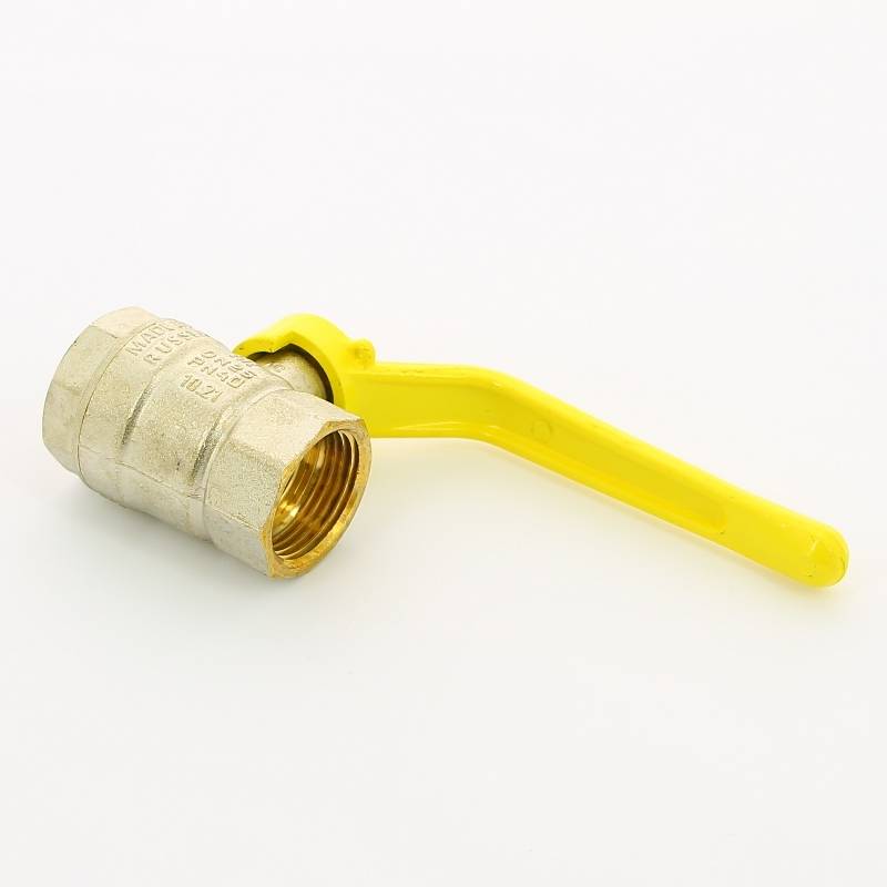 Кран шаровой для газа LD Pride 1 ВВ полнопроходной рычаг 47.351.25