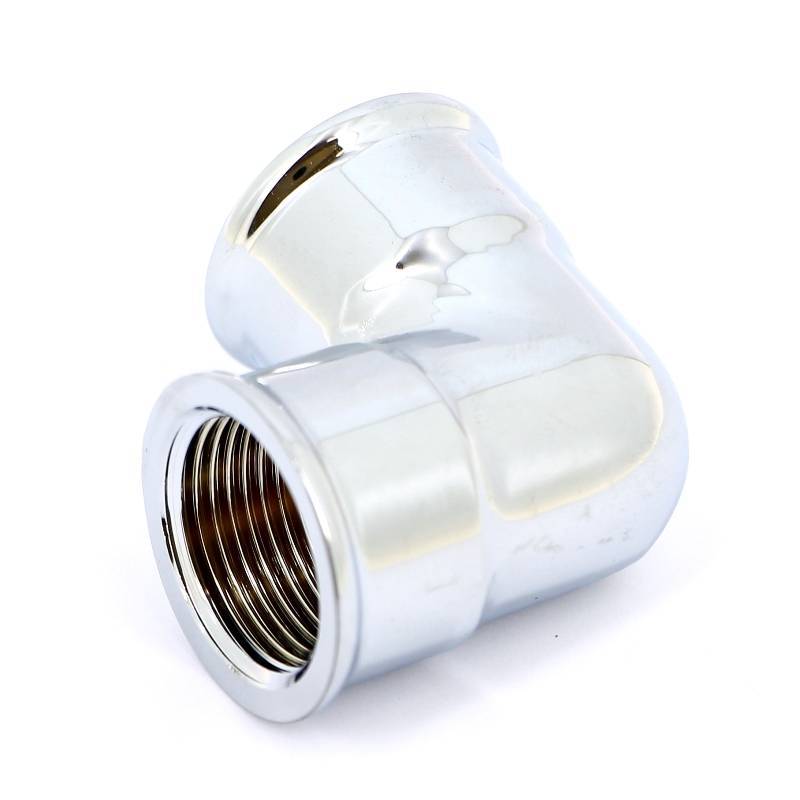 Угол 90° бронзовый Viega 3/4 НВ хромированный 112141