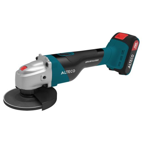 Бесщеточная аккумуляторная угловая шлифмашина ALTECO CAGB 20125 Li BL 36994А