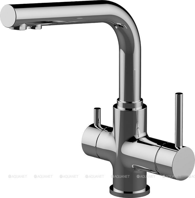 Смеситель для кухни Lemark Comfort с подключением к фильтру хром LM3061C