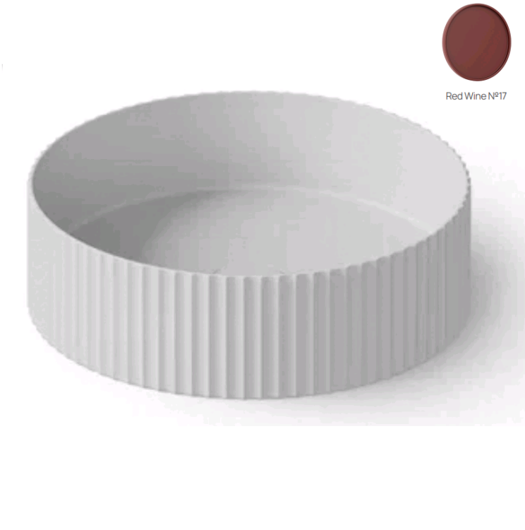 Раковина накладная DEA Design 400x400 мм Red Wine DD981240017