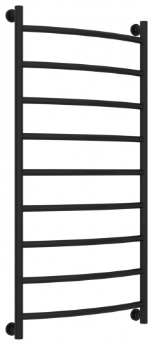 Полотенцесушитель водяной Сунержа Галант 1200х600 мм черный матовый 31-0200-1260