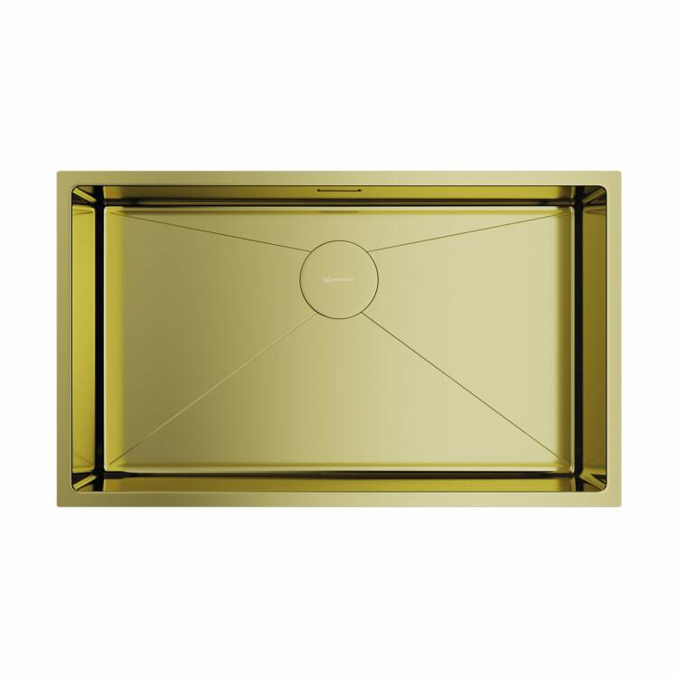 Кухонная мойка OMOIKIRI TAKI 74-U/IF 740x440 мм светлое золото 4993499