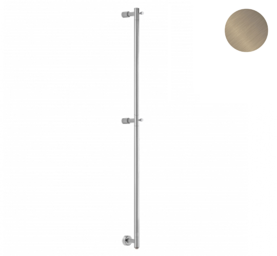 Полотенцесушитель водяной Margaroli Arcobaleno 1545 мм с боксом Brushed Nickel 494/14/BOX
