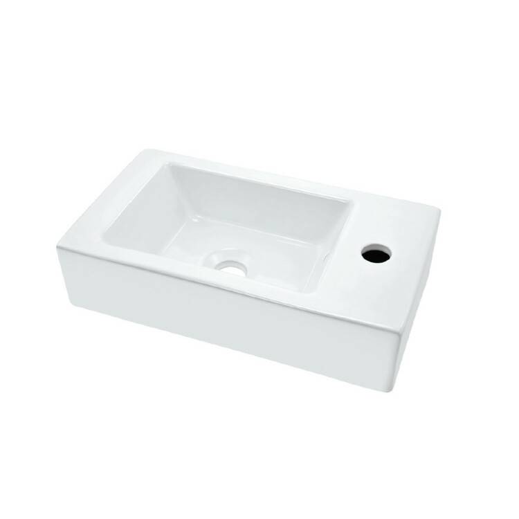 Раковина Jaquar JDS 460х265х110 мм 1 отверстие под смеситель JDS-WHT-25801