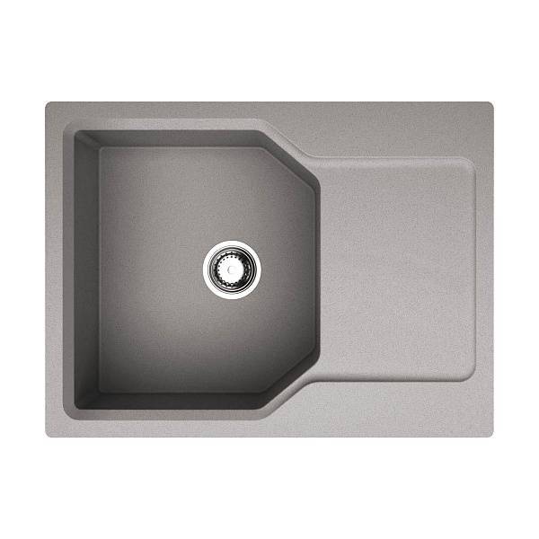 Кухонная мойка Omoikiri Yonaka 65-GR Artgranit 65x51 см leningrad grey 4993346