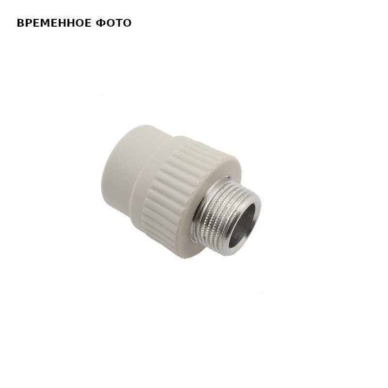 Муфта полипропиленовая AlcaPipe редукционная НР 3/4 x 20 мм PPR AB215020034