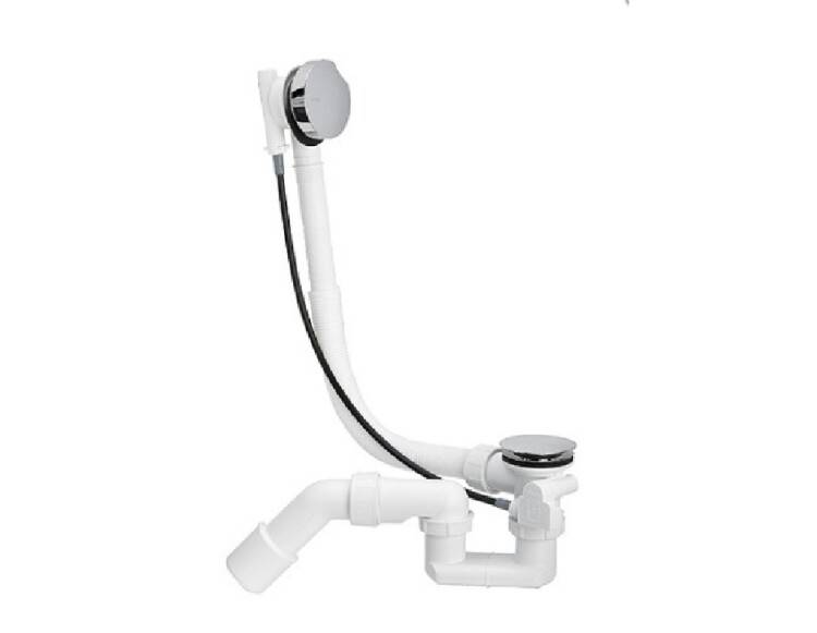 Слив-перелив для ванны Viega Simplex хром 595678