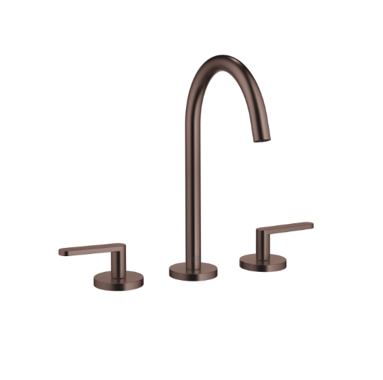 Смеситель для раковины, Dornbracht, Meta, на раковину/столешницу, цвет-Dark Bronze сатинированный (PVD)