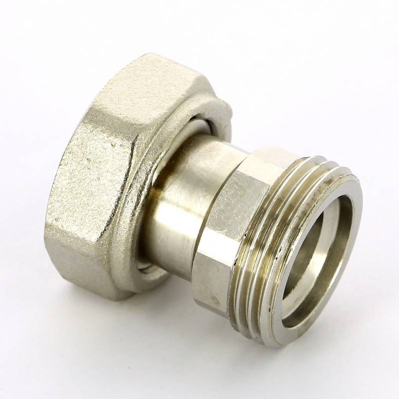 Соединение с накидной гайкой НВ Uni-Fitt 1 никелированное с обратным клапаном 623N4000