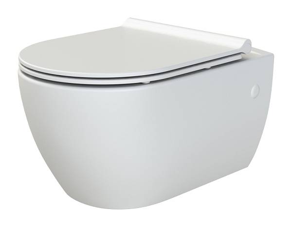 Унитаз подвесной Boheme Bianca 37х52,5 см белый глянцевый 963