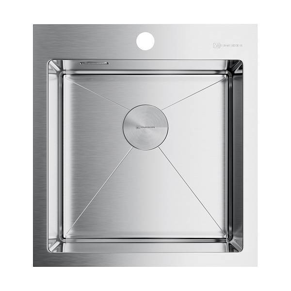 Кухонная мойка Omoikiri Akisame 46-IN 46x51 см нержавеющая сталь 4973057
