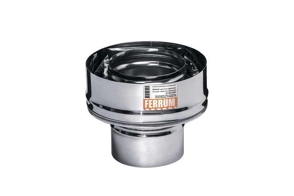 Старт-сэндвич Ferrum 430/0,5 мм нерж. Ф110х200 мм 3702