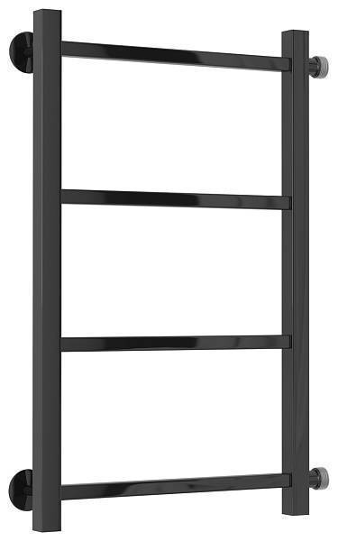 Полотенцесушитель водяной Стилье Версия-КБ 40x60 см черный 17630-6040
