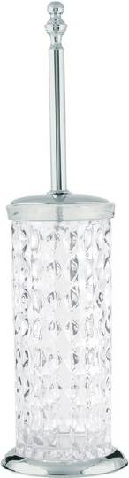 Ершик для унитаза напольный Boheme Brillante хром 10452