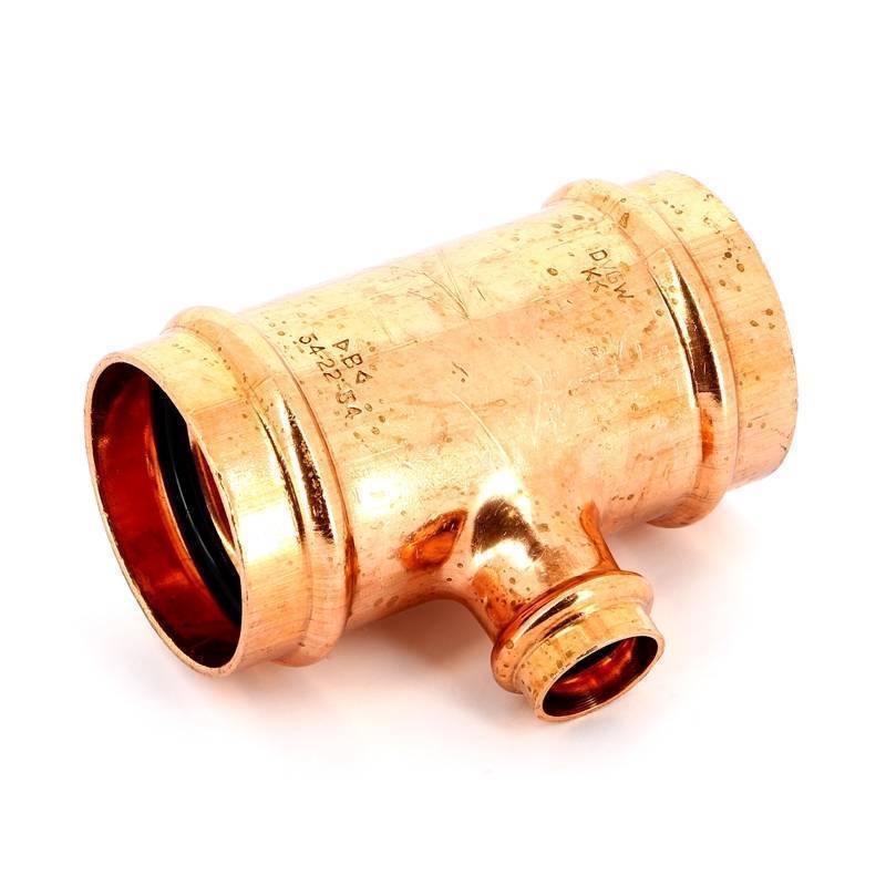 Тройник пресс IBP >B< Press 54х22х54 мм медь P5130 05422054