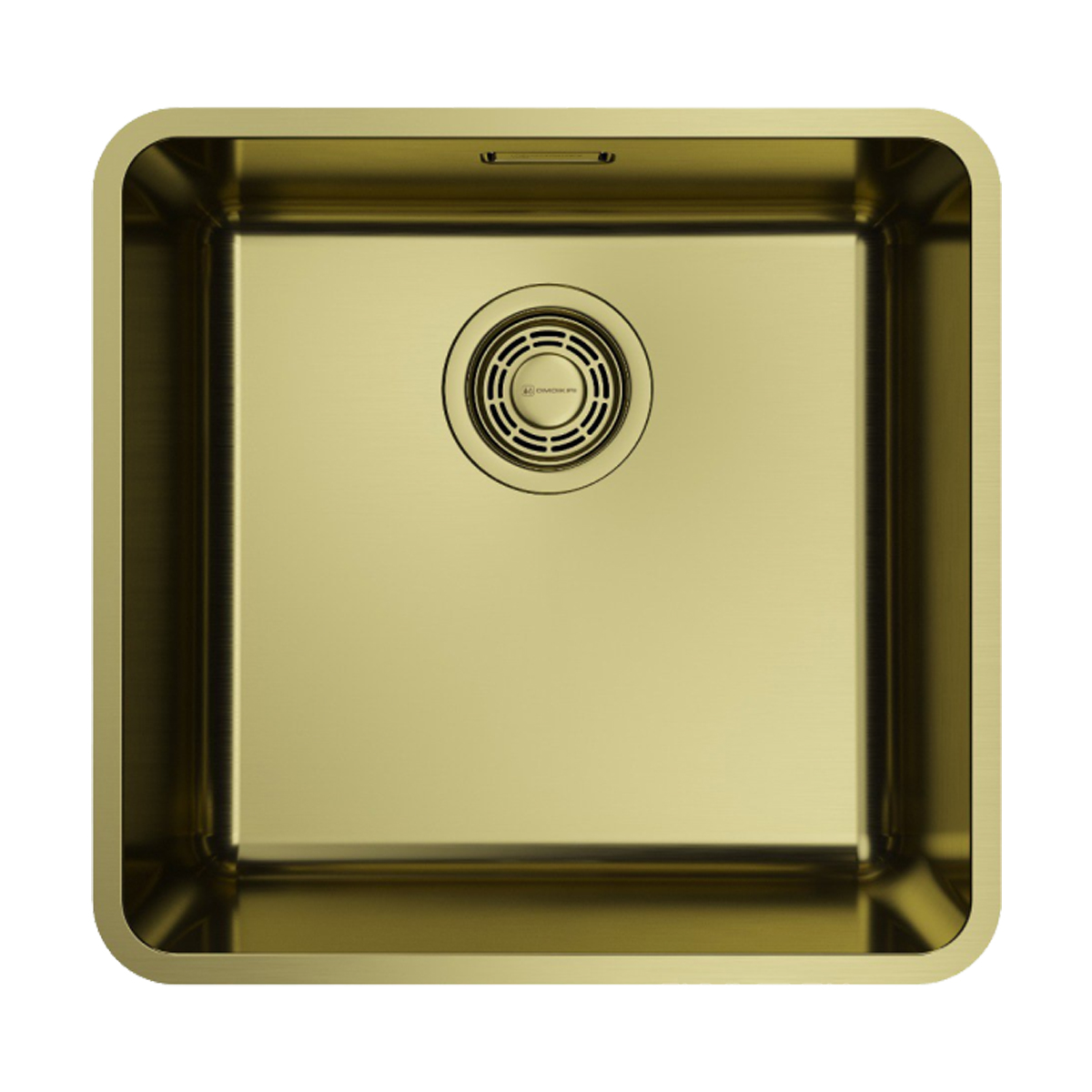 Кухонная мойка Omoikiri Omi 43-U/I Ultra LG светлое золото 43x17,9 см 4997412