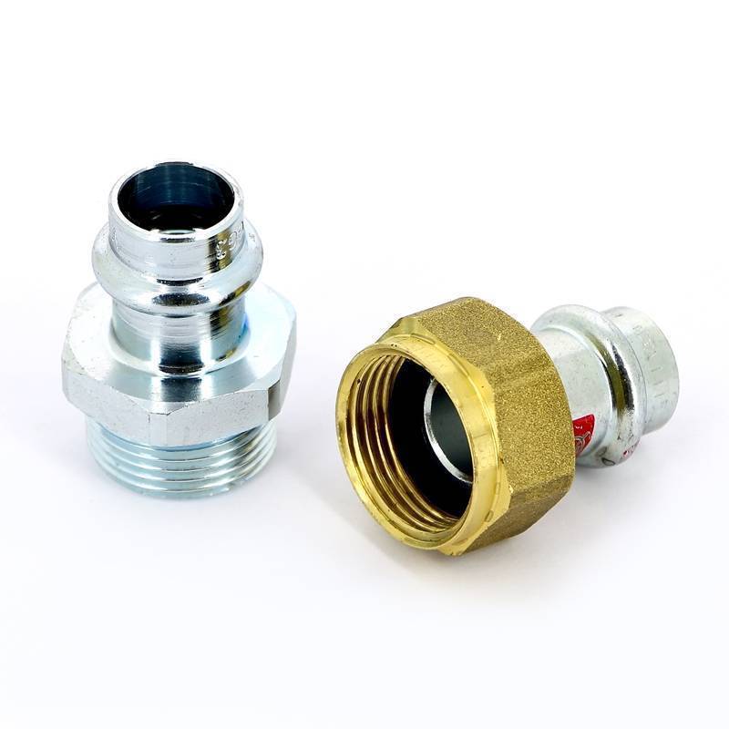 Муфта разъемная Viega Prestabo 15 мм пресс оцинкованная сталь 559304