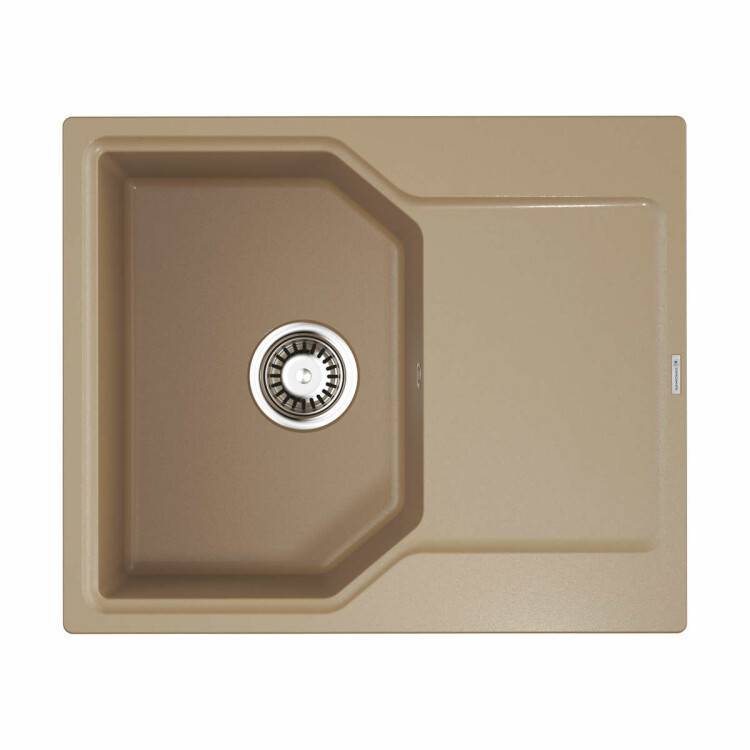 Кухонная мойка OMOIKIRI Yonaka 615x510 мм 4 отверстия карамель 4993635