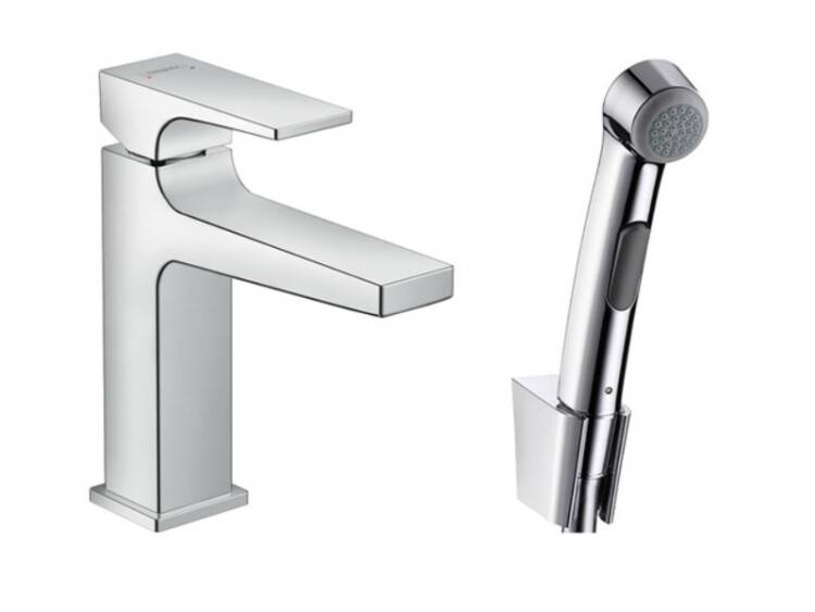 Смеситель для биде Hansgrohe Metropol хром 32522000