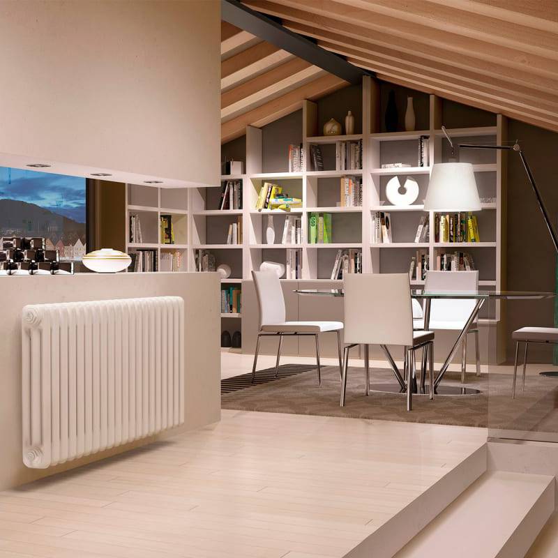 Радиатор стальной трубчатый Irsap TESI 2 365 мм 20 секций подключение 1/2 вентиль сверху RR203652001A425N