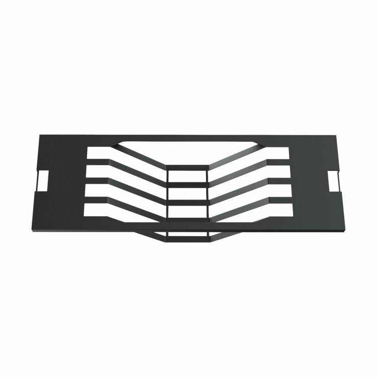 Решетка на дно мойки Omoikiri FG-01 PRO 408х137 мм черный матовый 4999045