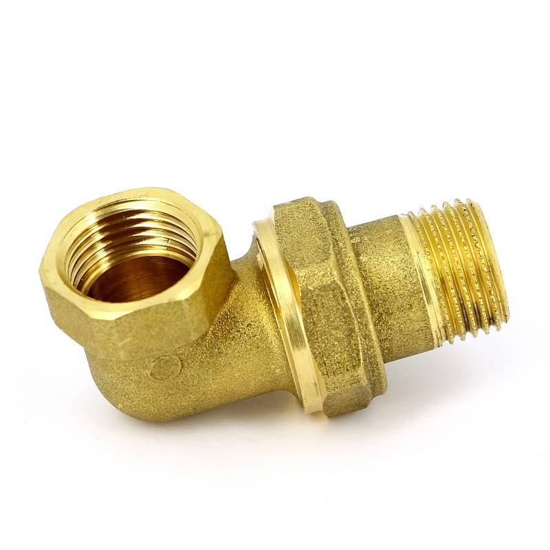 Разъемное соединение НВ Uni-Fitt 3/4 угловое с плоской прокладкой 652G3000