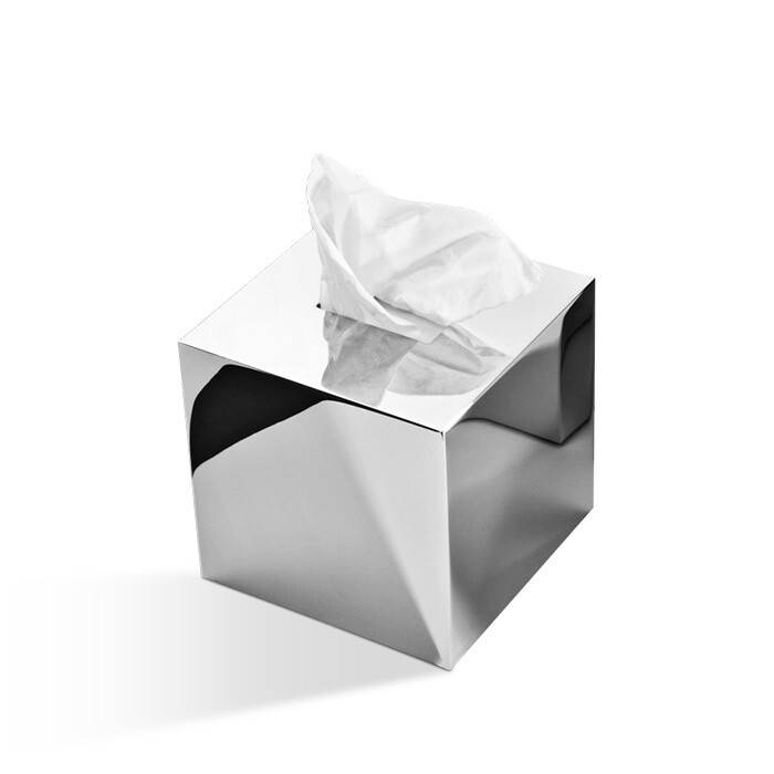 Салфетница Decor Walther KB 83 130х130х140 мм хром 0845600