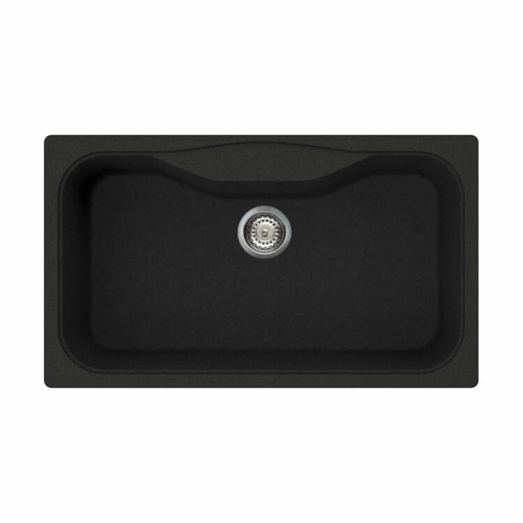 Кухонная мойка OMOIKIRI Maru 860x500 мм черный 4993138