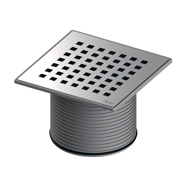 Декоративная решетка для трапа TECE TECEdrainpoint S Plate 142х142 мм 3660008