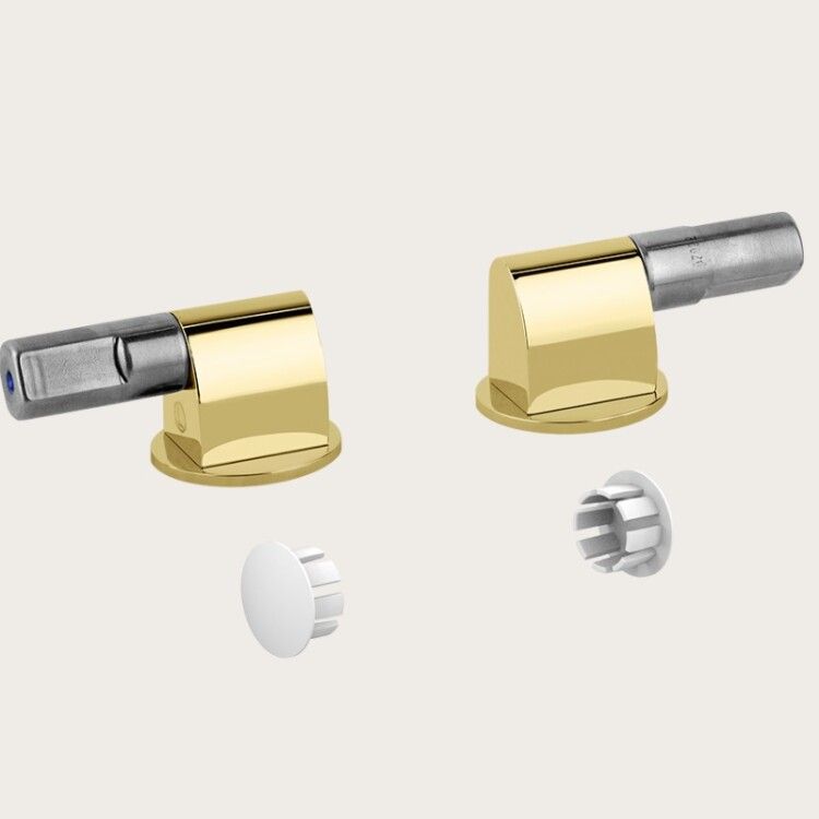 Петли для сиденья унитаза Gessi плавного закрывания Gold PVD 37584246