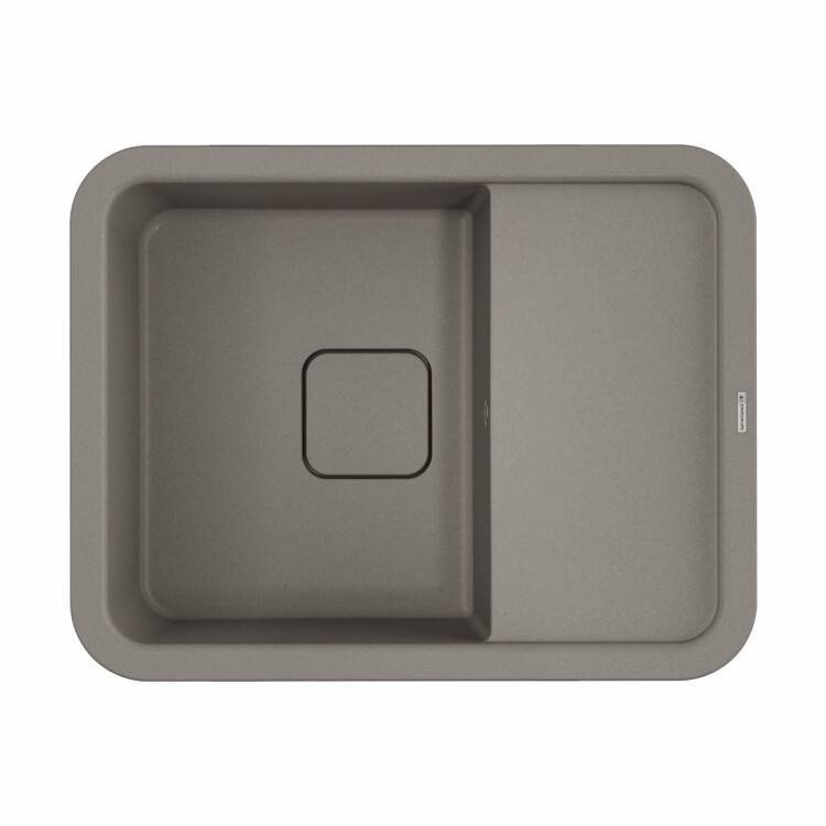 Кухонная мойка OMOIKIRI Tasogare 65 Leningrad grey 650x510 мм 4993487