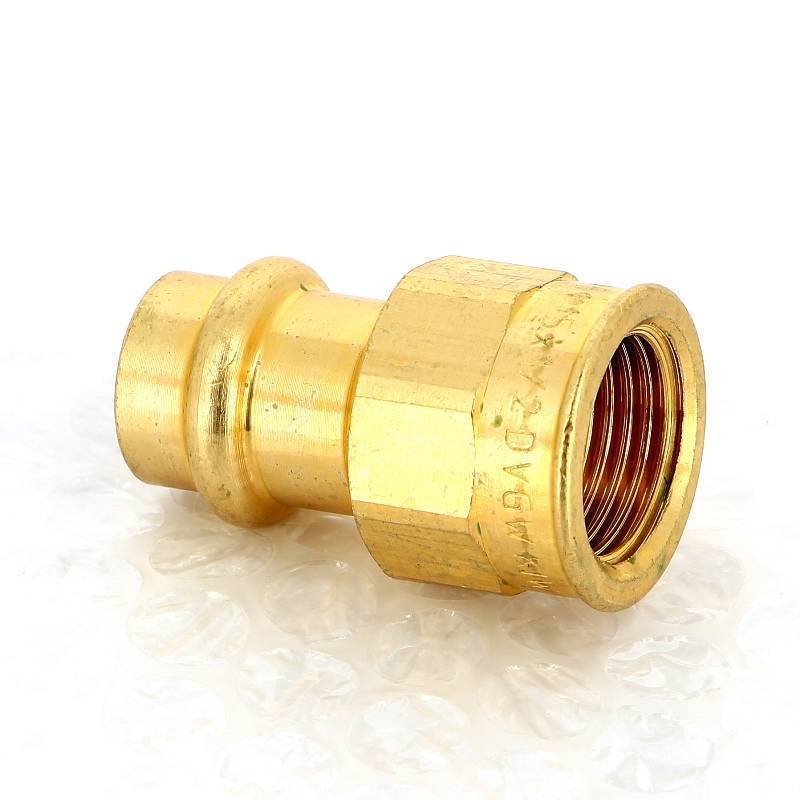 Муфта пресс-В IBP >B< Press 15 мм x 1/2 бронза P4270G01504000