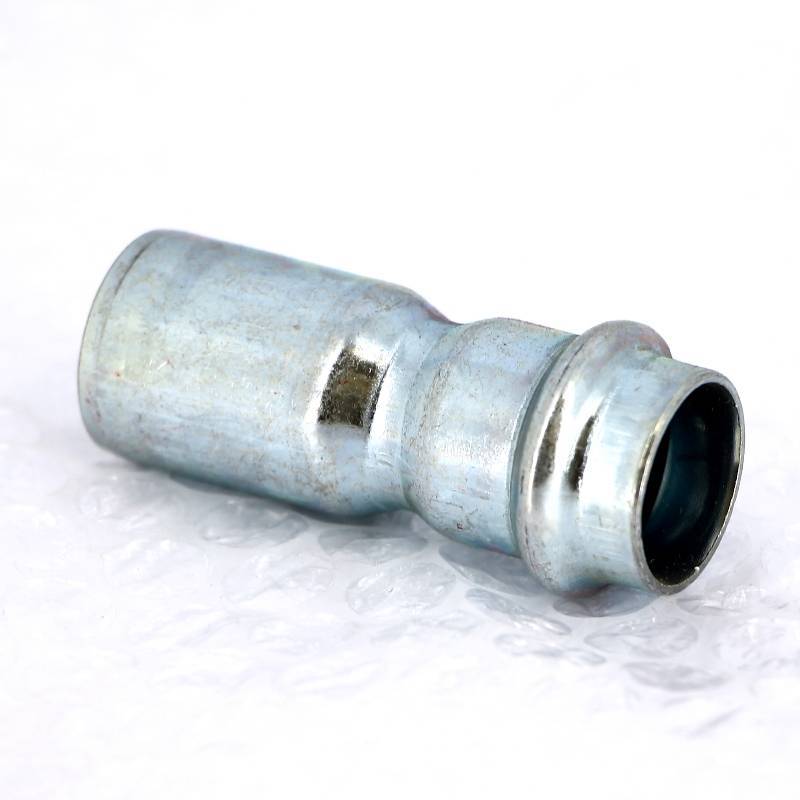 Муфта-вставка пресс Viega Prestabo Labs-free 22 мм оцинкованная сталь 715229