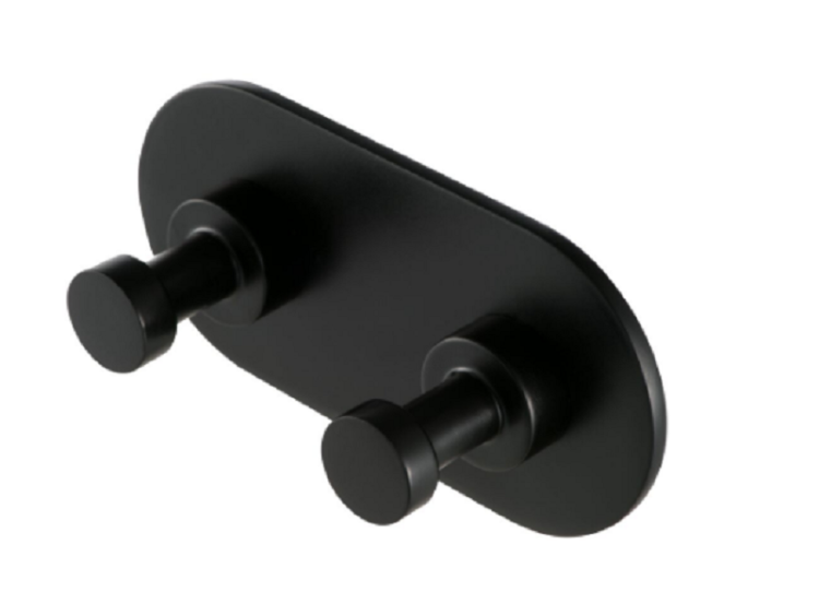 Крючок для полотенец Geesa Nemox черный 91651506