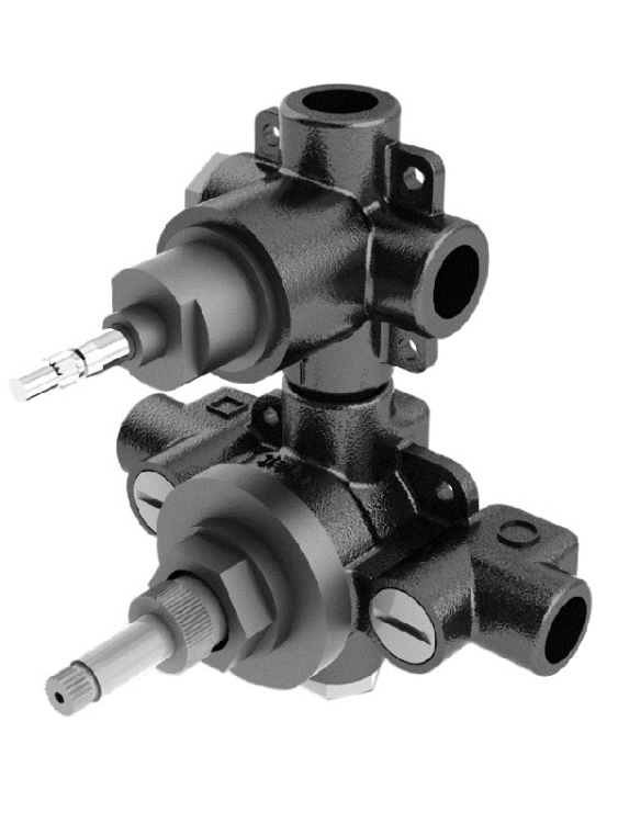 Внутренняя часть термостатического смесителя с переключателем Stella UN060020000