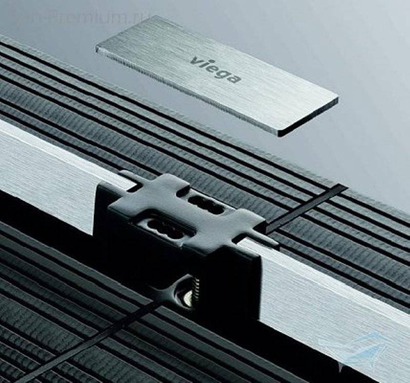 Набор комплектующих Viega Advantix Vario из 2 соединительных элементов глянцевый 711801