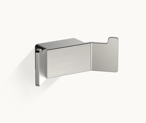 Крючок двойной Decor Walther CONTRACT 70x30x30 мм матовая нержавеющая сталь PVD 0650477
