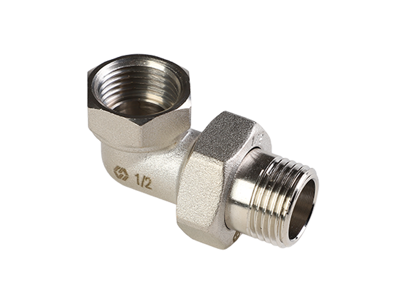 Американка угловая MVI 1/2 ВР/НР латунь ABF.502.05