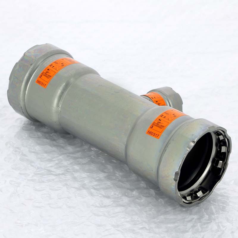 Тройник пресс Megapress Viega 1 1/2x1/2x1 1/2 695064