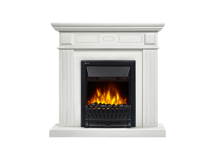 Портал для электрокамина Firelight Bianco Classic белый НС-1141396