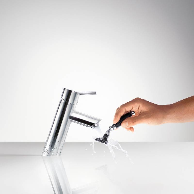 Смеситель для раковины Hansgrohe Talis E 80 со сливным гарнитуром хром 32040000