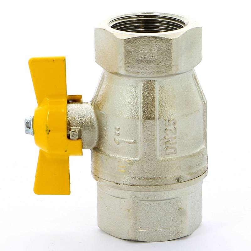 Кран шаровой для газа ITAP Berlin 072 1 ВВ бабочка 0720100