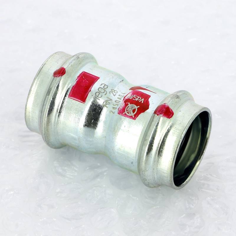 Муфта пресс Viega Prestabo 28 мм оцинкованная сталь 558017